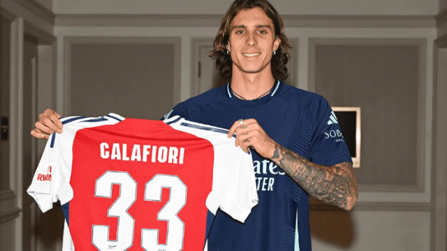 Photo of Italian defender Riccardo Calafiori