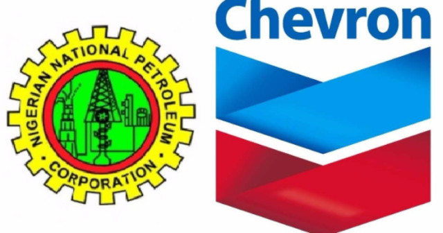 Photo of NNPC and Chevron Logo