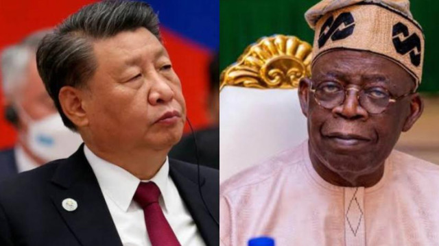 Photo of Chinese leader President Xi Jinping  and Nigeria President Bola Tinubu