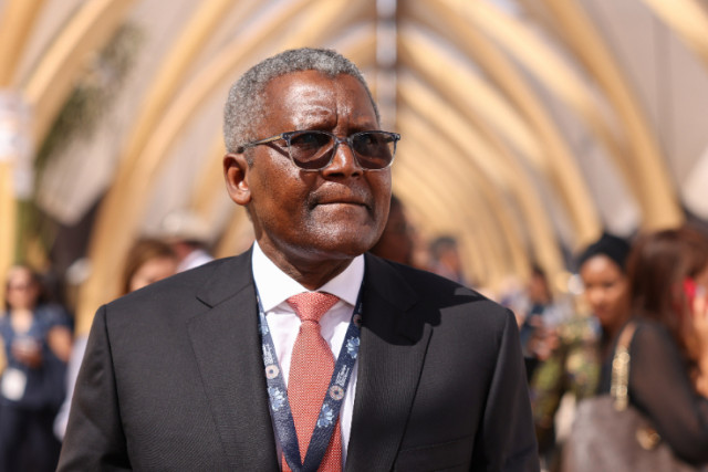 Photo of the President of the Dangote Group, Aliko Dangote