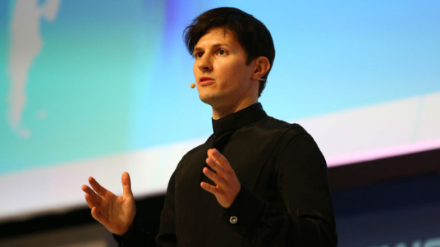 Photo of Pavel Durov, the Russian-born founder of Telegram