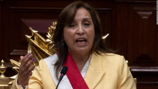President of Peru, Dina Boluarte