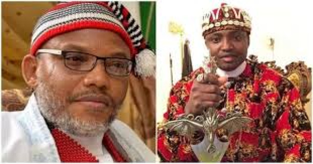 Nnamdi Kanu and Simon Ekpa