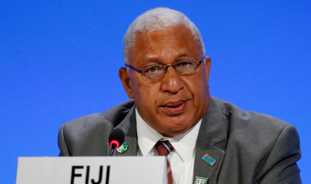 Fiji's long-serving former prime minister Frank Bainimarama