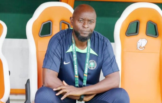 Photo of the Head Coach of the Super Eagles, Finidi Georg