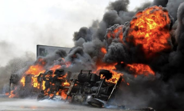 Tanker explosion