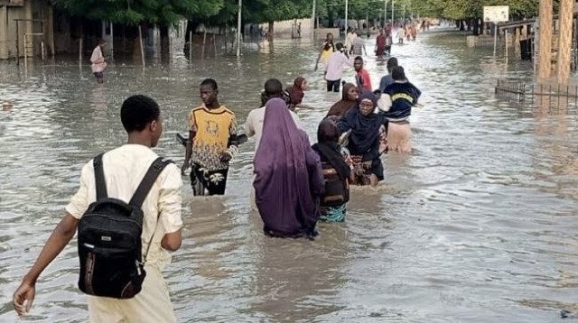 Flooded Maiduguri