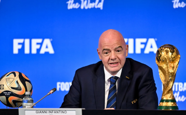 Photo of FIFA President Gianni Infantino