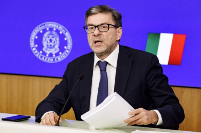 Photo of Economy minister,  Giancarlo Giorgetti