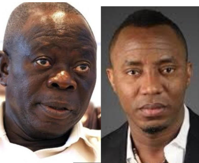 African Action Congress, Omoyele Sowore, and the Senator for Edo North, Adams Oshiomhole