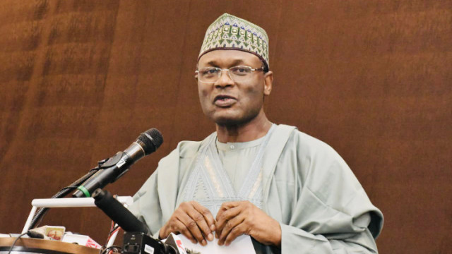 Photo of INEC Chairman, Yakubu Mahmood