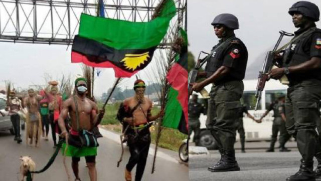 IPOB and Police Officer