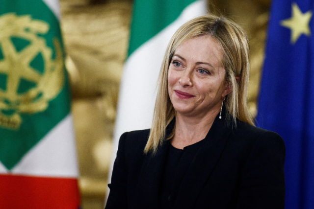 Photo of Italy’s Prime Minister Giorgia Meloni