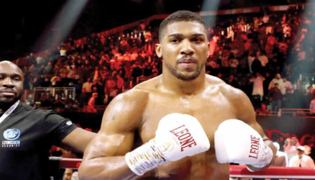 Photo of heavyweight champion Anthony Joshua