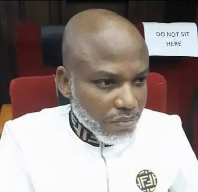 Nnamdi Kanu in Court