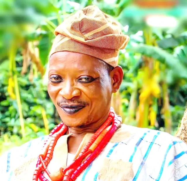 Nollywood actor Fatai Adetayo, known as Lalude