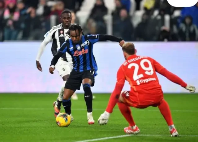 Ademola Lookman during Atalanta's success