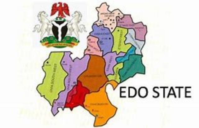 Map of Edo state