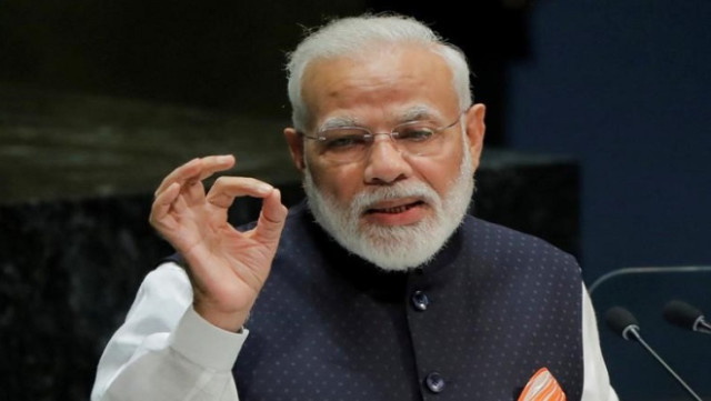 Photo of India’s Hindu nationalist Prime Minister Narendra Modi