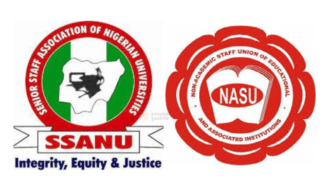 Photo of NASU, SSANU Logo