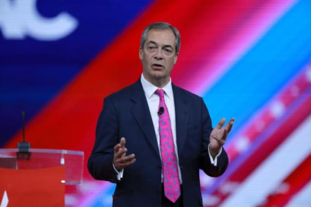 Photo of Reform UK leader Nigel Farage