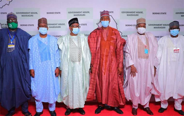 Governors at a recent North-East Governors’ Forum meeting