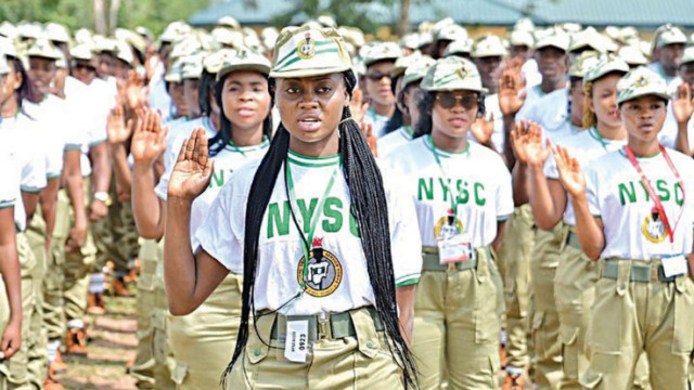 National Youth Service Corps Scheme at the parade ground