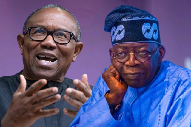 Photo of Peter Obi and President Bola Tinubu