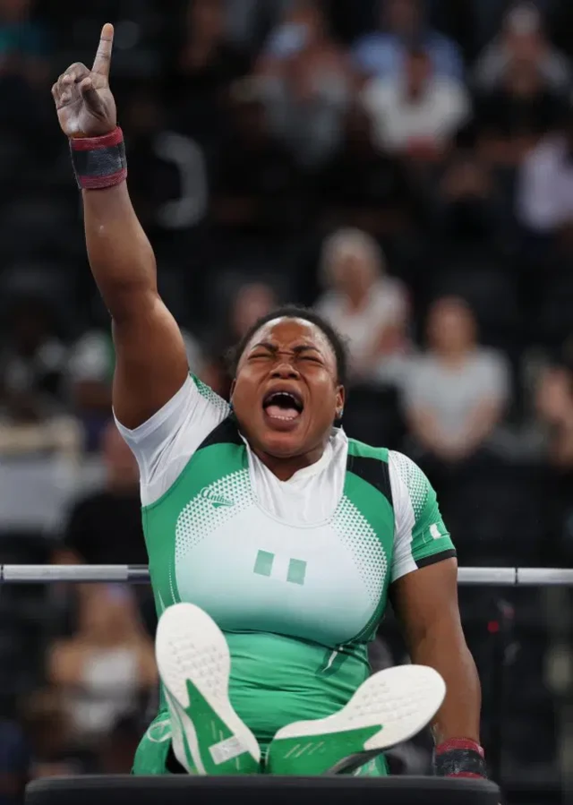 Nigerian athlete, Onyinyechi Mark