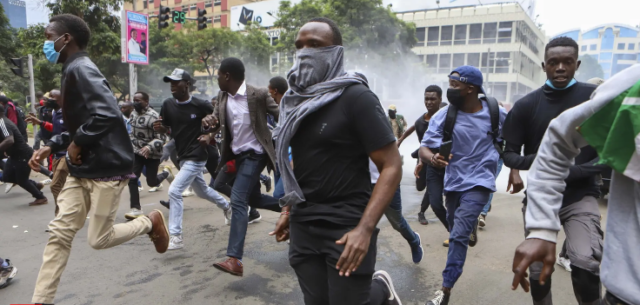 Kenyan Protest Tax Hike
