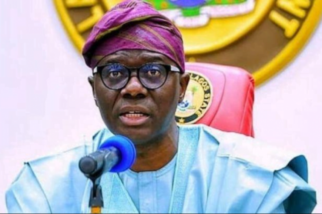 Photo of Lagos state governor, Babajide Sanwo-Olu