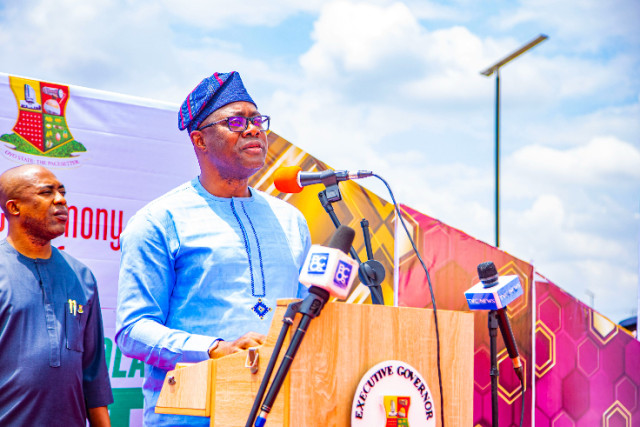 Photo of Oyo state governor, Seyi Makinde.