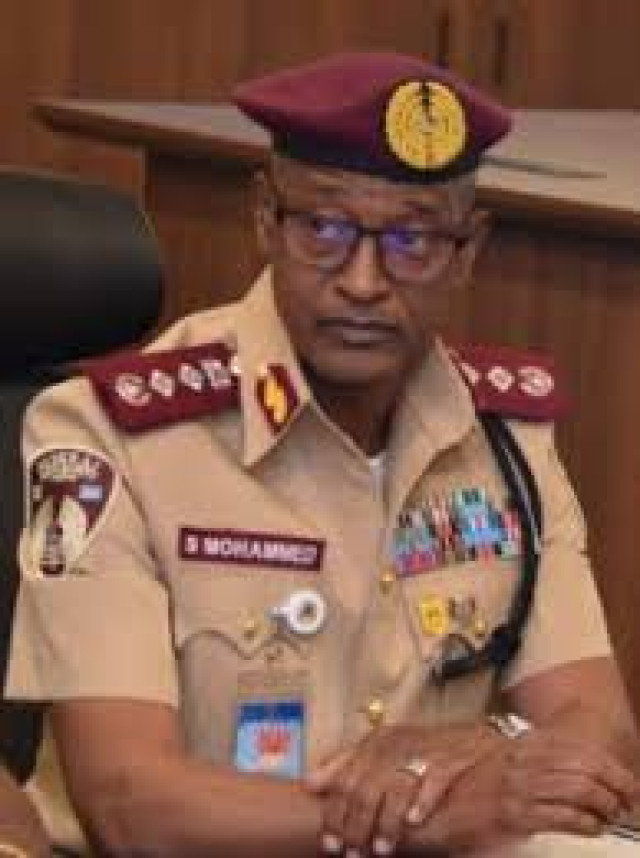 FRSC Corps Marshal, Malam Shehu Mohammed