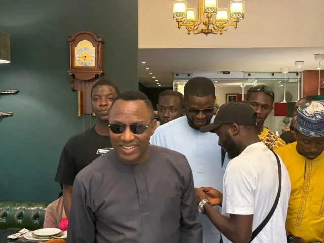 Human rights activist and 2023 presidential candidate of African Action Congress (AAC), Omoyele Sowore