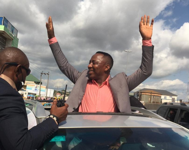 Presidential candidate of AAC in 2023 election, Omoyele Sowore