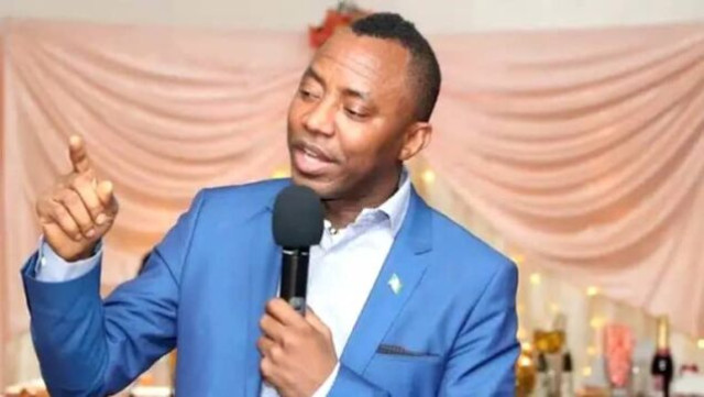 Human rights activist and 2023 presidential hopeful for the African Action Congress, Omoyele Sowore