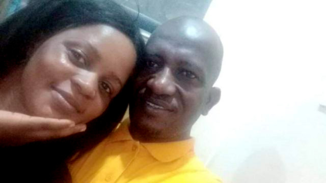 Olubunmi Abodunde and his wife, Taiwo