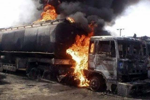 Photo of Tanker explosion