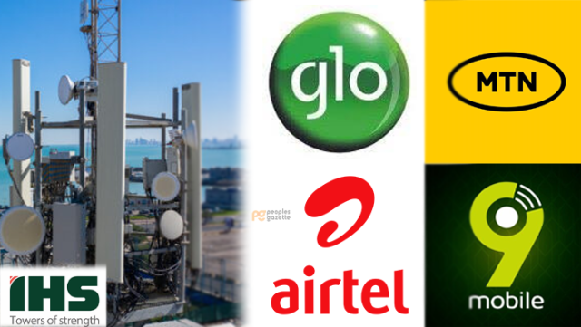 Glo, 9mobile, Airtel, MTN, IHS Towers