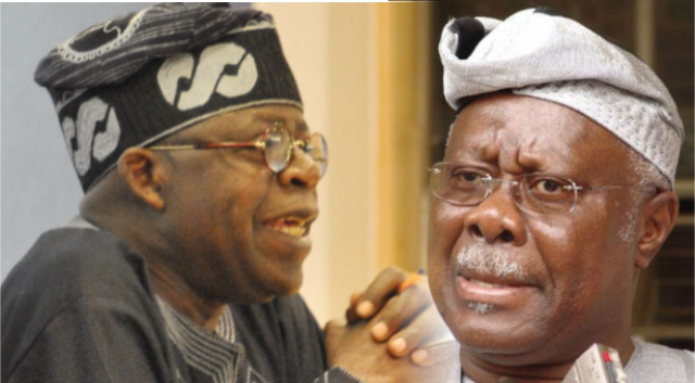 Bola Tinubu and Bode George