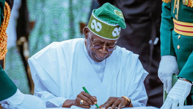 President Bola Ahmed Tinubu