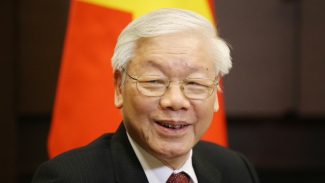 Photo of Vietnam’s long-serving leader, Nguyen Phu Trong