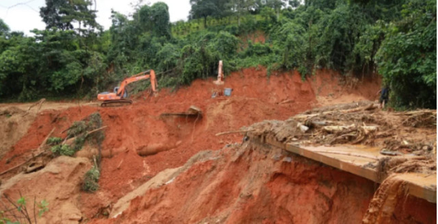 Vietnam Landslide After Heavy Rain